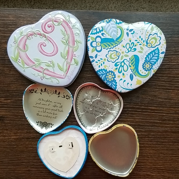 4 Brighton Jewelry Tins - Picture 2 of 5
